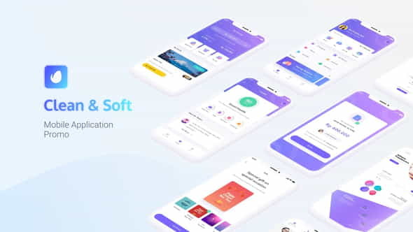 Clean App Promo - VideoHive 33630649