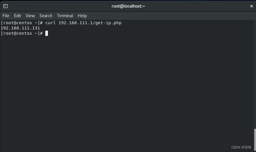 centos-get-ip