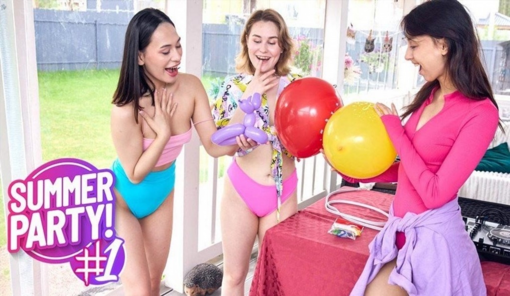 Iris Murai, Ashly Rabbit, Roxy Muray - Come Party With Us - Part 1 1080p