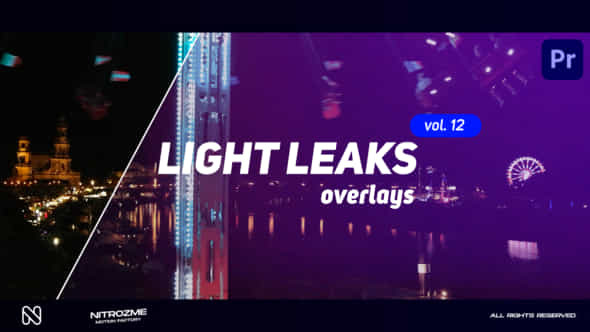 Light Leaks Overlays - VideoHive 48037665