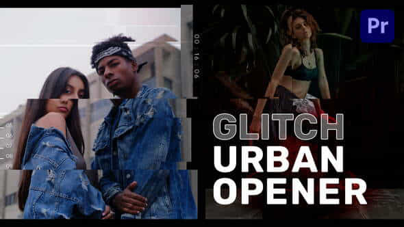 Glitch Urban Opener - VideoHive 33705196