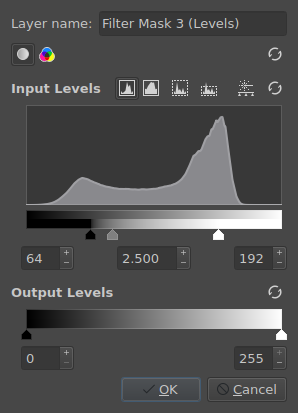 filter: levels