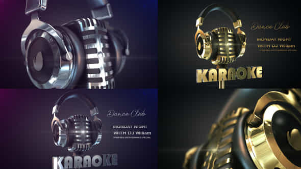 Karaoke Club Logo - VideoHive 27000545