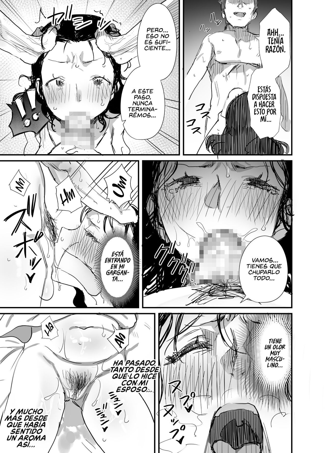 [Dynamic Mom (Onodera, Uni18)] Natsu to Oba-san 3  Verano con una Mujer Mayor 3 [Spanish] [Digital]