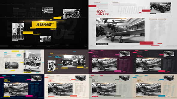 Slideshow Clean Timeline - VideoHive 13506798