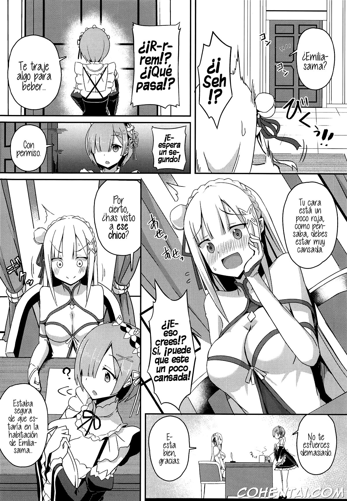 Majo no Nokoriga II (Re:Zero kara Hajimeru Isekai Seikatsu) xxx comics manga porno doujin hentai español sexo 