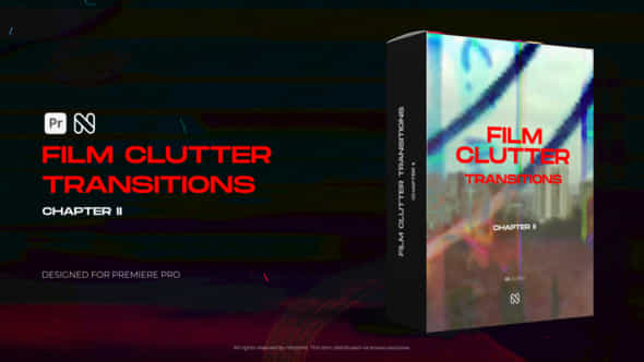 Film Clutter Transitions Vol 02 For Premiere Pro - VideoHive 50951126