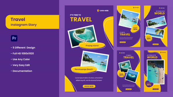 Travel Instagram Story - VideoHive 39027292
