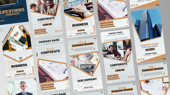 Business Corporate Stories - VideoHive 44768504
