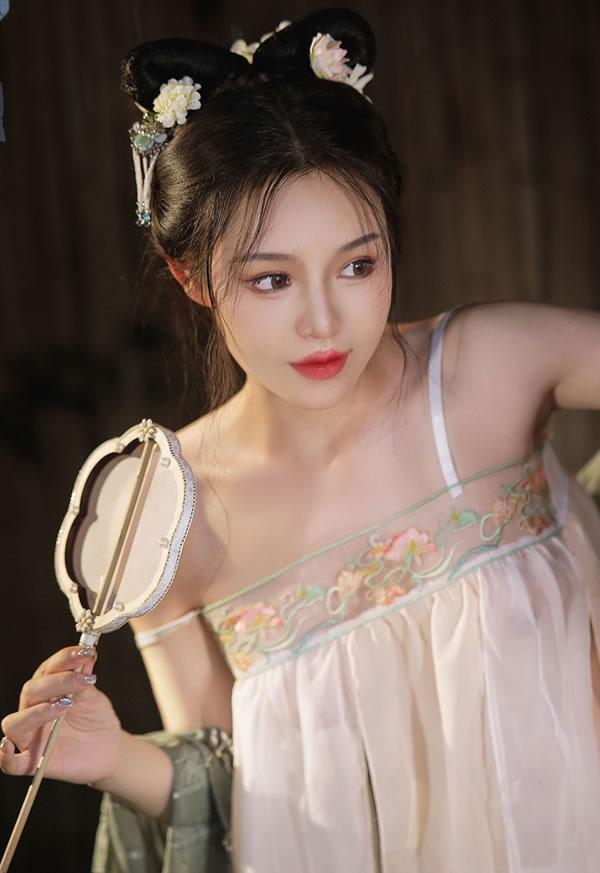 福利姬桃暖酱古风仕女妖娆怀玉(20)