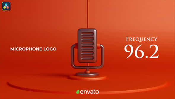 Microphone Logo - VideoHive 49097168