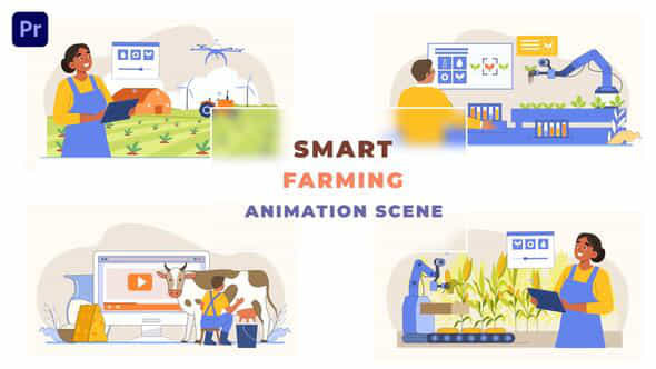 Smart Farming Technology - VideoHive 43660960