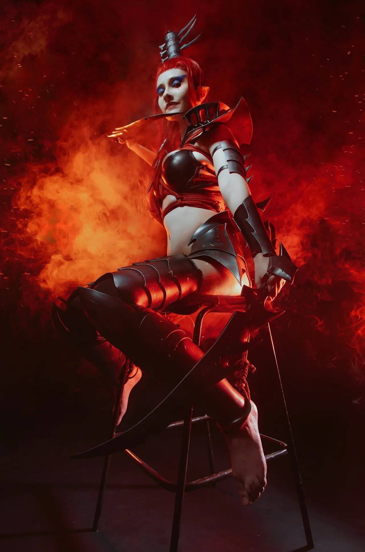 Shiera13 - Warhammer 40K Lelith Hesperax Shibari