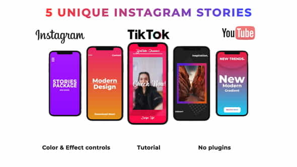 Instagram Stories | Clean and - VideoHive 36781911
