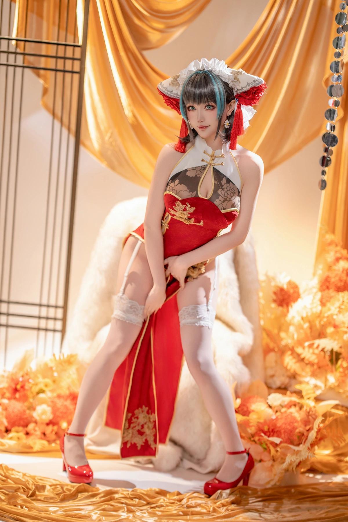 Cosplay 星之迟迟Hoshilily – 碧蓝航线柴郡(34)