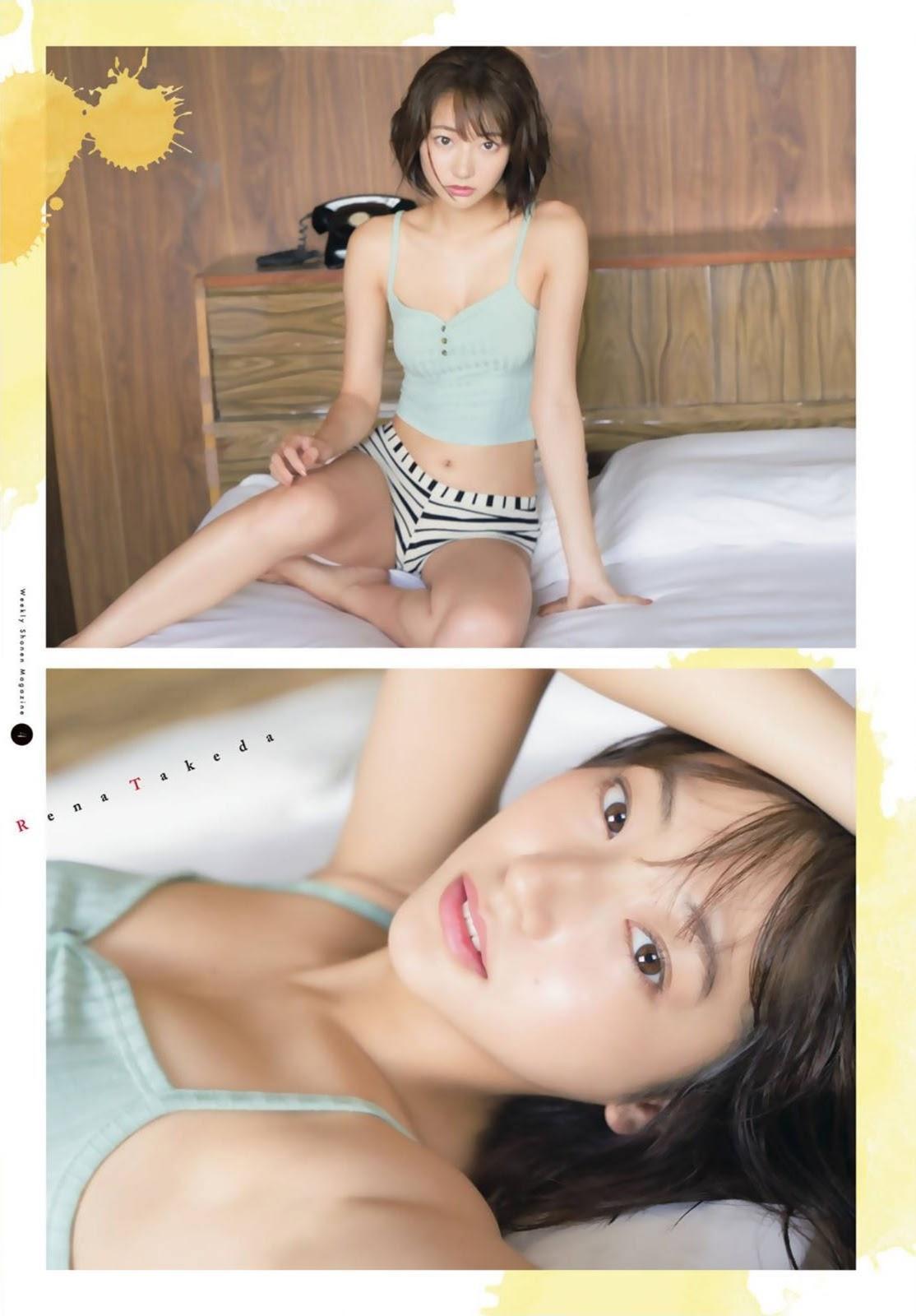 Rena Takeda 武田玲奈, Shonen Magazine 2019 No.51 (少年マガジン 2019年51号)(5)