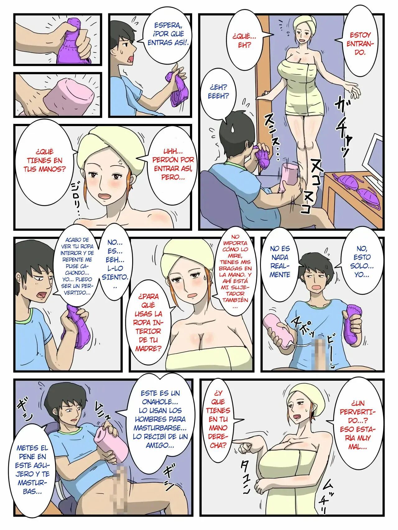 [poteto-chips] Ore no Onaho wa Okaa-san 1 [Spanish] [Xavit0_0]
