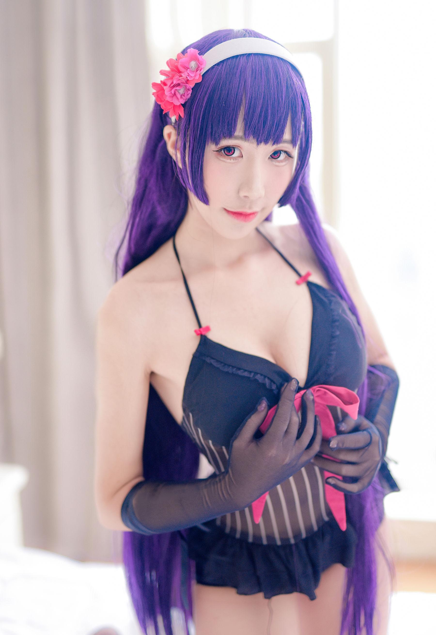 [网红美女Coser] 九曲Jean 《狂三系列》 写真集(38)