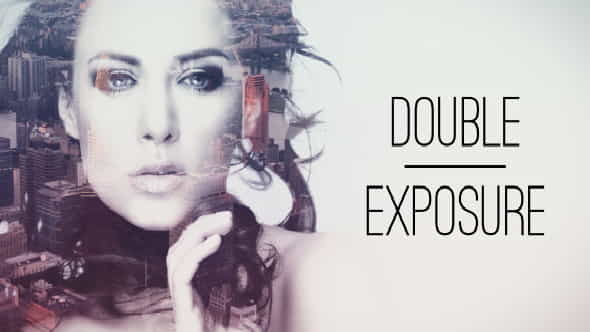 Double Exposure Parallax Titles - VideoHive 15376270