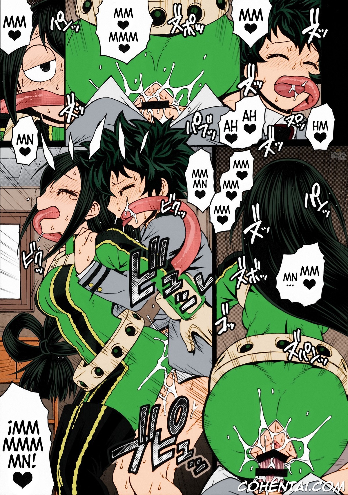 POPPIN’ GIRLS (Boku no Hero Academia) xxx comics manga porno doujin hentai español sexo 