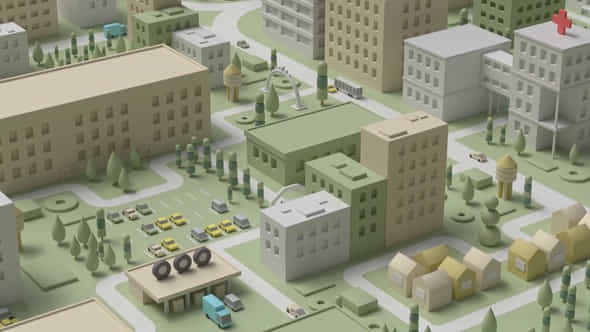 Toy City Layout - VideoHive 40256864