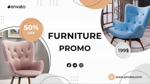 Furniture Sale PromoMOGRT - VideoHive 46765114
