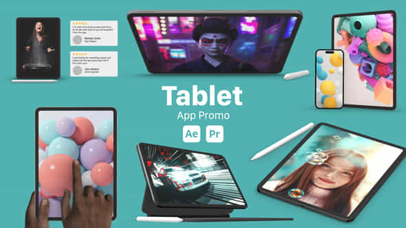 Tablet App Promo - VideoHive 51722296