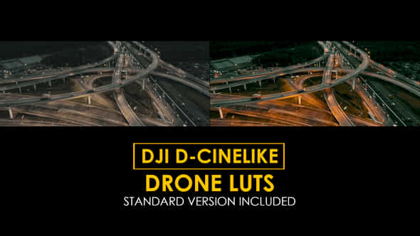 DJI D-Cinelike and - VideoHive 40754680