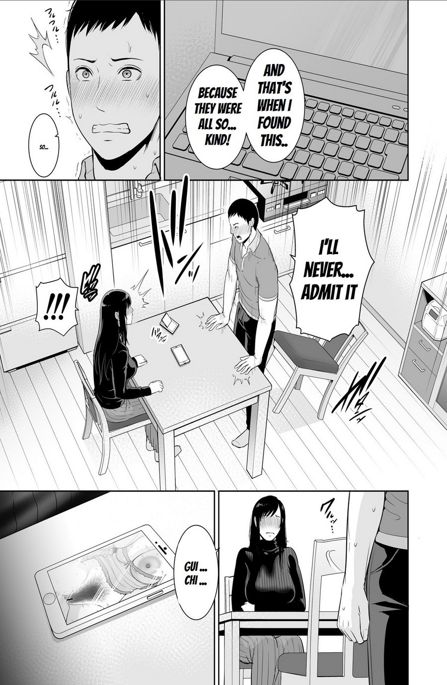 [Misaki (gonza)] Haha wa Yoru ni Saku Single Mother no Haishin Kiroku [英訳]