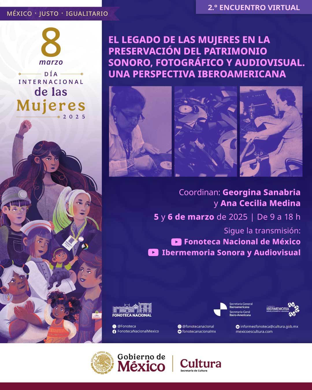 Mujeres y preservación del patrimonio documental: segundo encuen