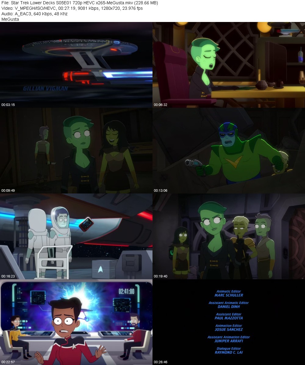 Star Trek Lower Decks S05E01 720p HEVC x265-MeGusta