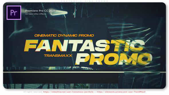Fantastic Vibe Promo - VideoHive 37395541