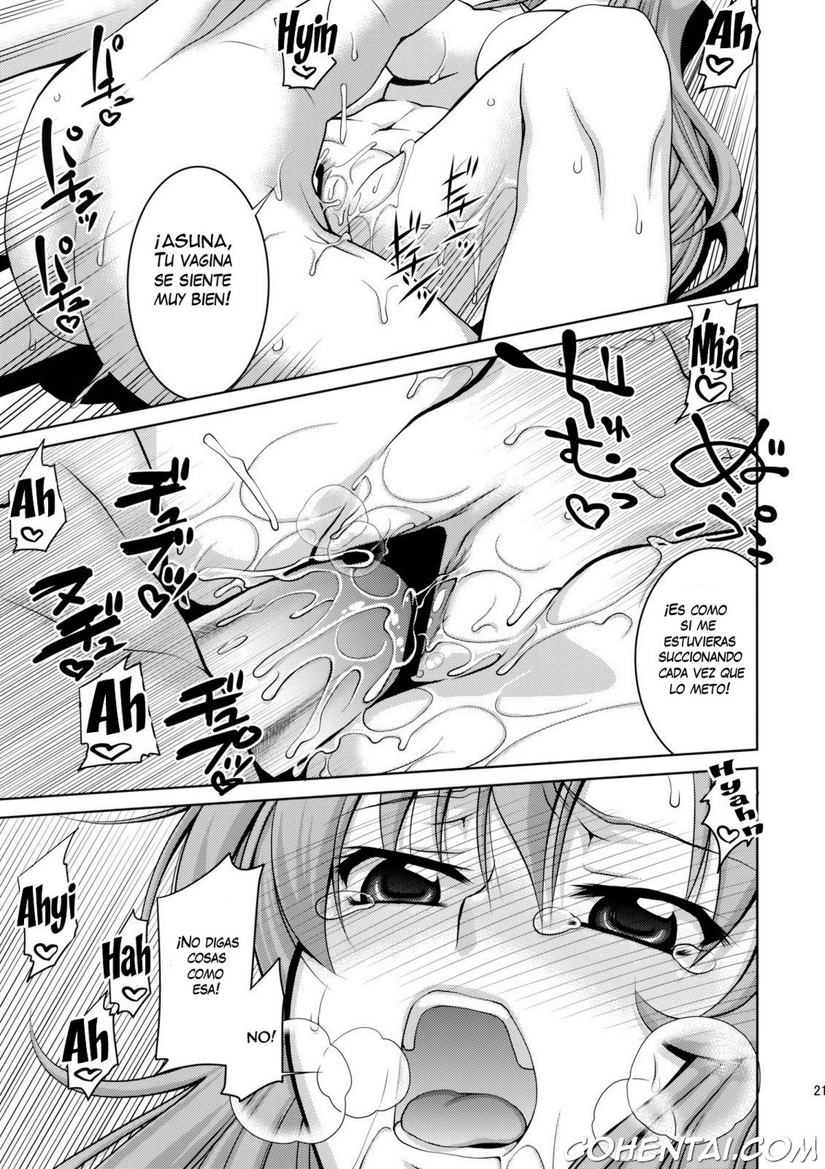 ASUNAsan NO EROHON (Sword Art Online) xxx comics manga porno doujin hentai español sexo Asuna Yuuki Kazuto Kirigaya | Kirito Sword Art Online