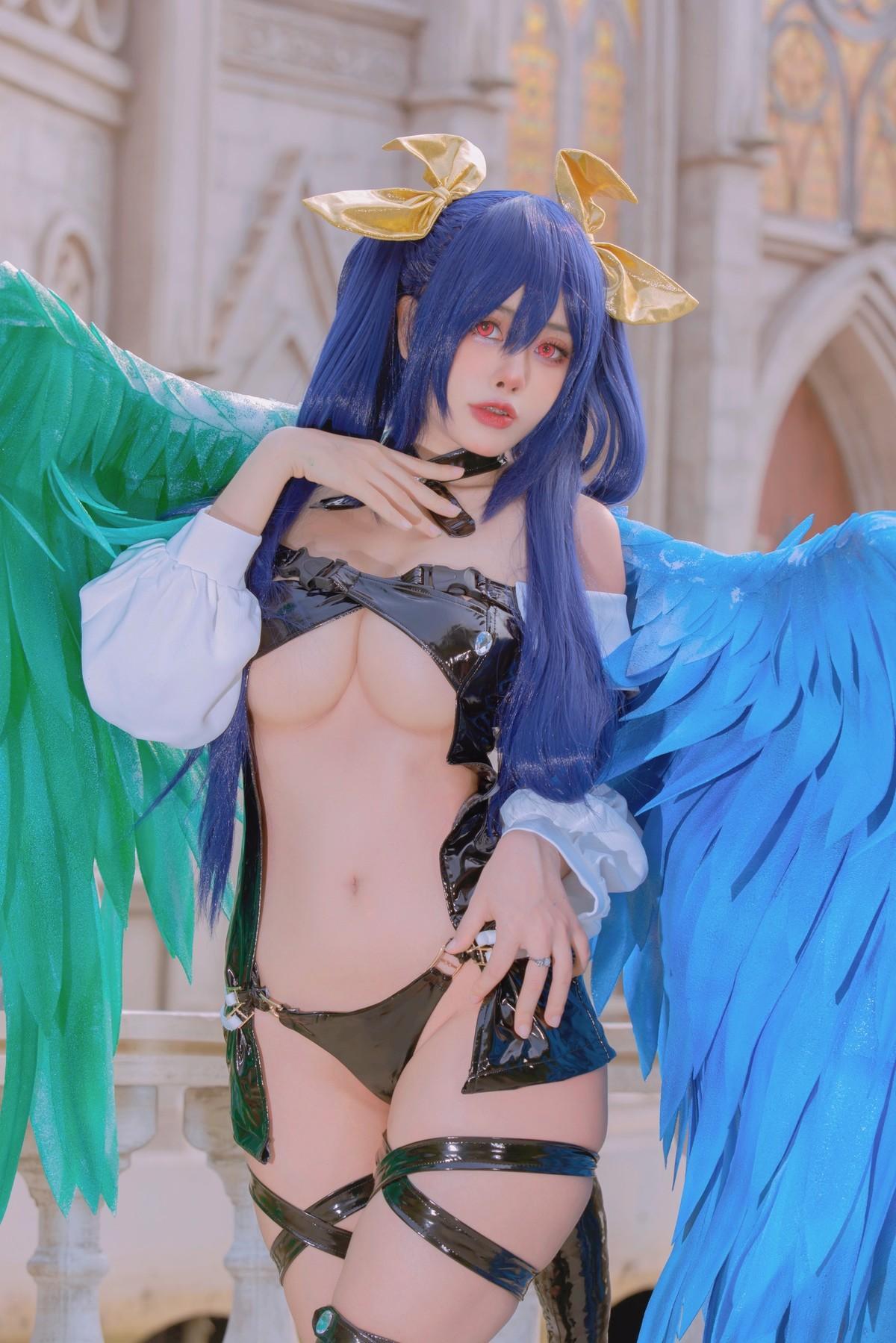 Cosplay 日本性感萝莉Byoru Dizzy Guilty Gear(11)