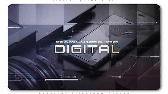 Digital Futuristic Parallax Slideshow | - VideoHive 20097223