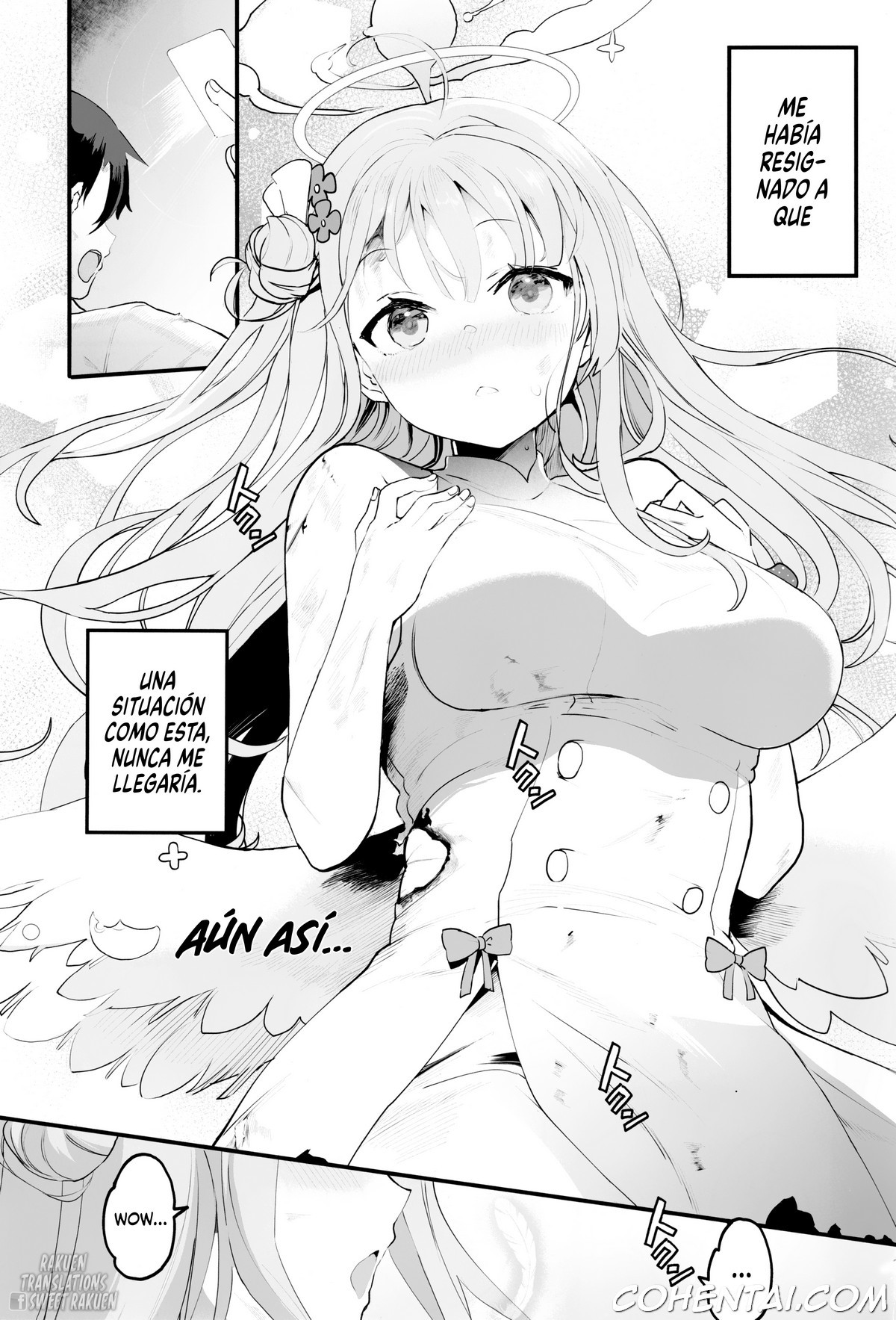 Mikakutei de Miseijuku na Ohime-sama❤ (Blue Archive) xxx comics manga porno doujin hentai español sexo 