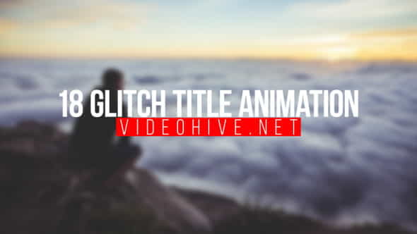 18 Glitch Title - VideoHive 12904549