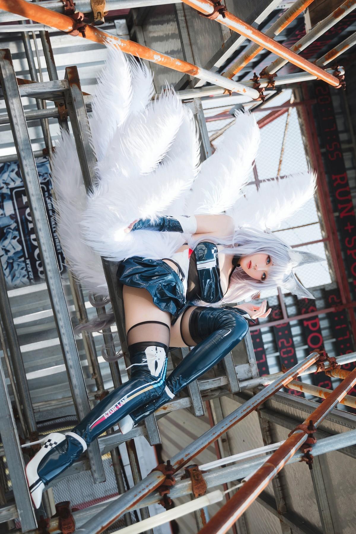 Cosplay 瓜希酱 少女前线 FN-57 Five-seveN(23)