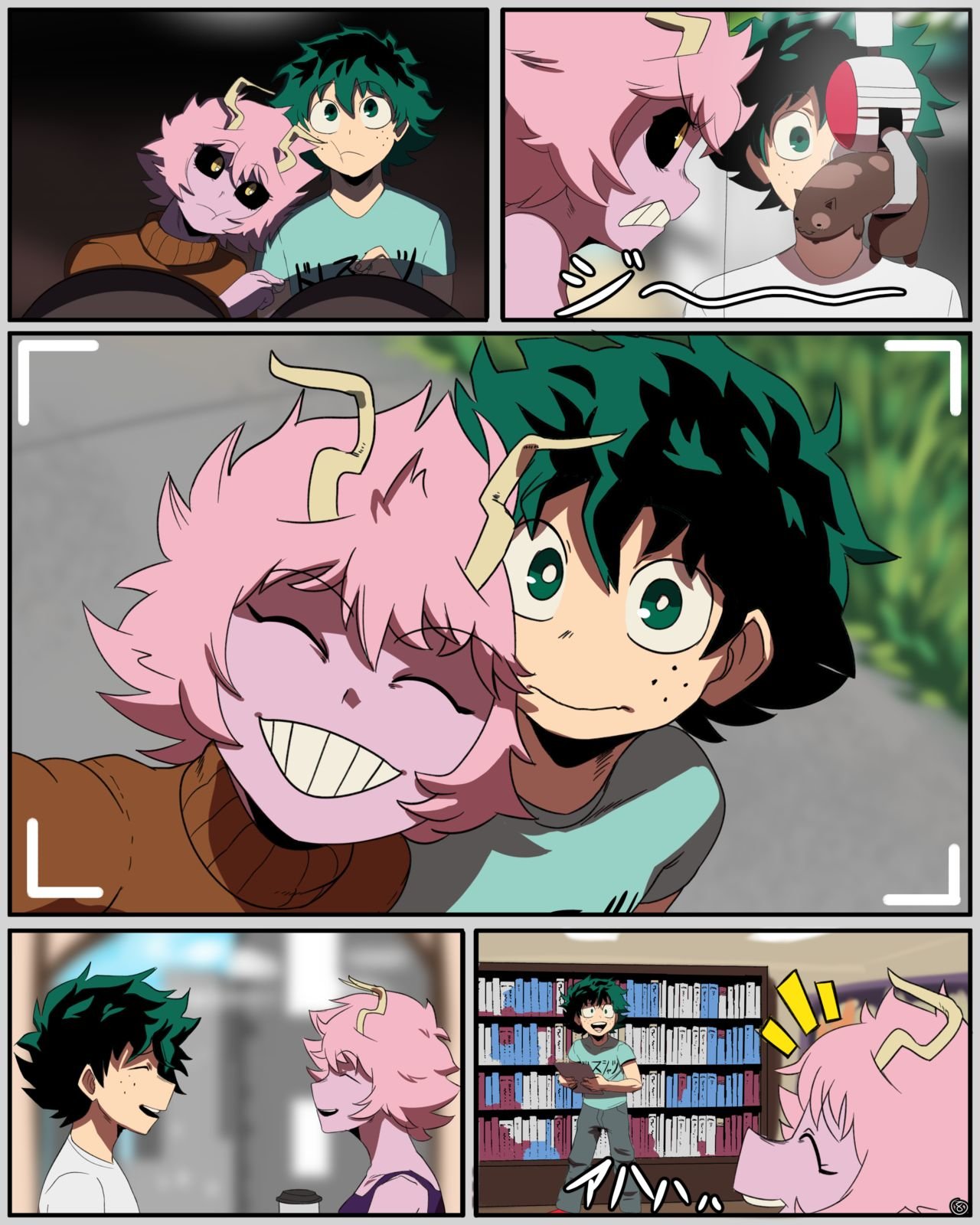 Mina x Izuku 2 - 8