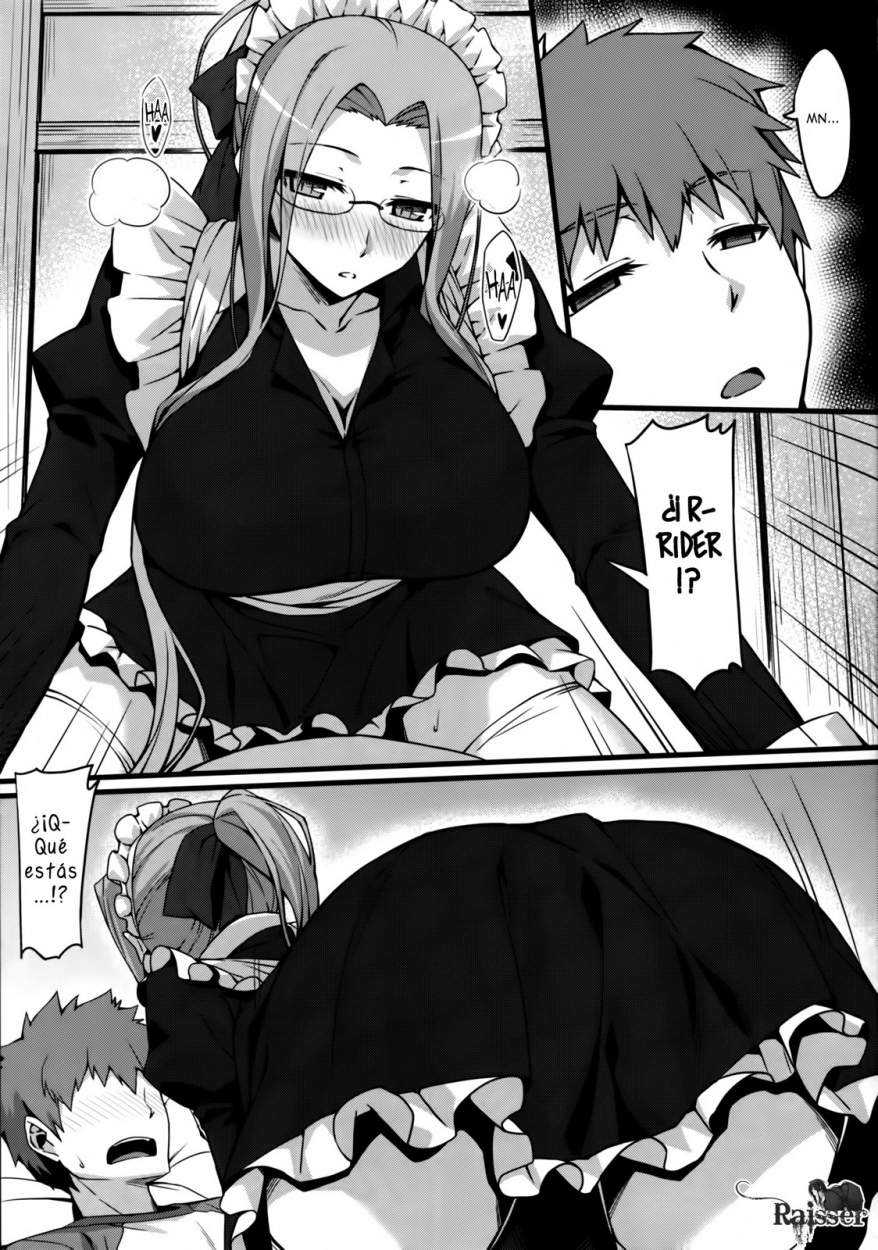 Rider-san to Maid Fuku. Chapter-1 - 7