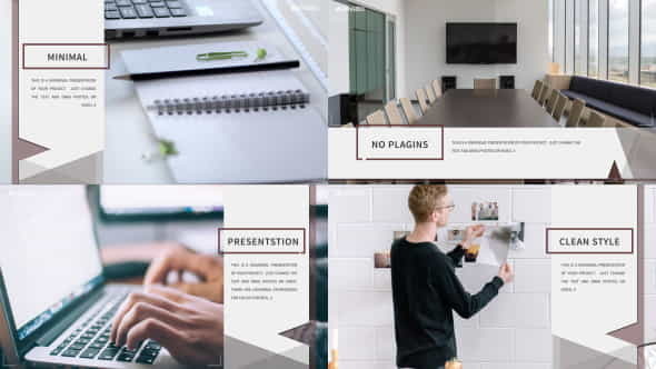 Minimal Presentation - VideoHive 19946680