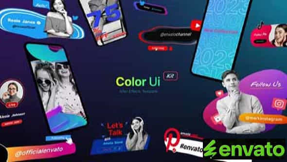 Color Ui Kit - VideoHive 43116510