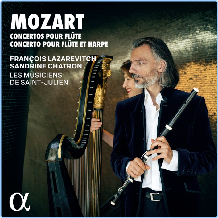 Mozart Concertos Pour Flute Et Harpe Francois Lazarevitch, Sandrine Chatron, Les Musiciens De Saint Julien (2024) 24 96 CWLaw2Hj_o