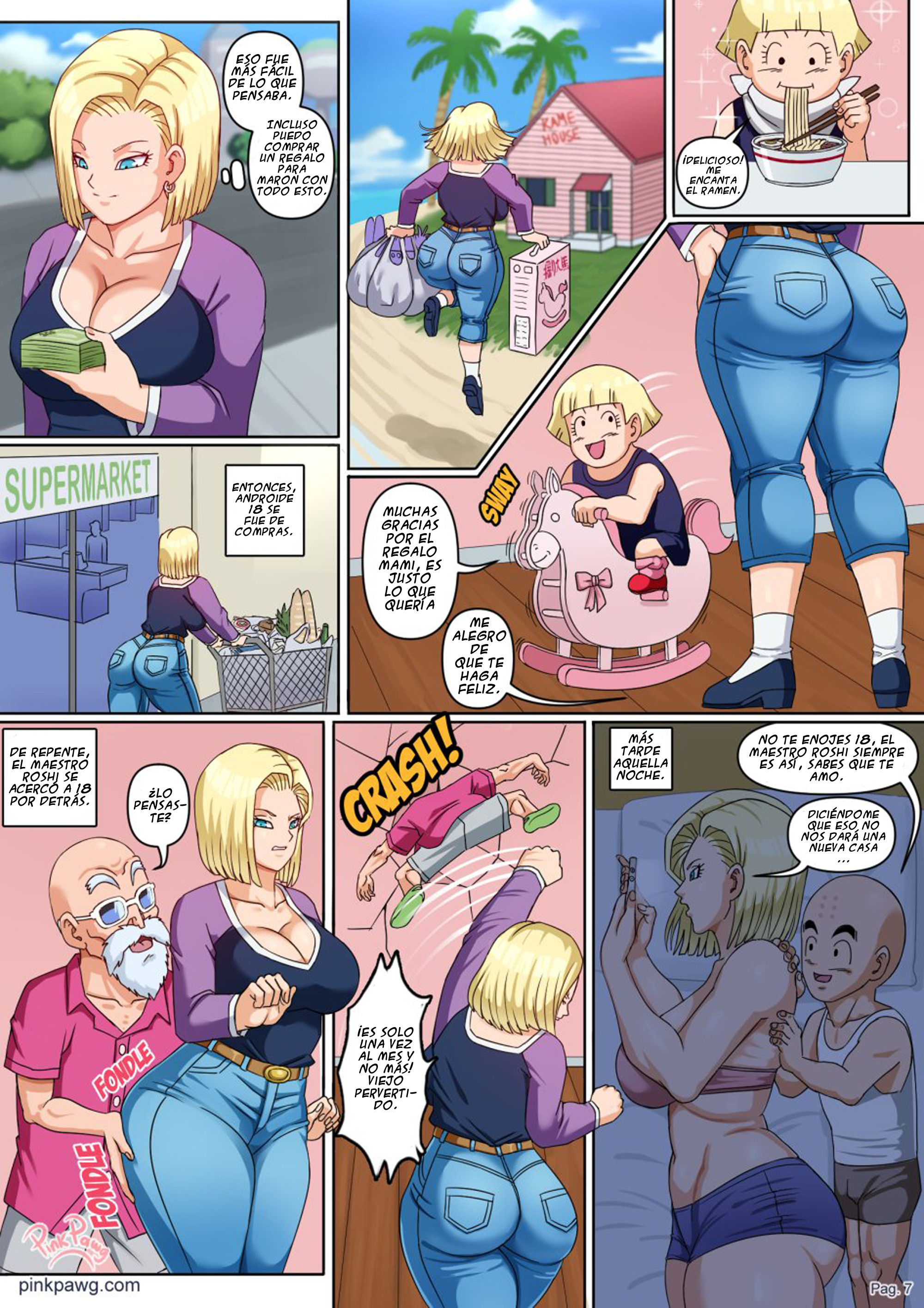 [Pink Pawg] Android 18 NTR Ep.4 - 6