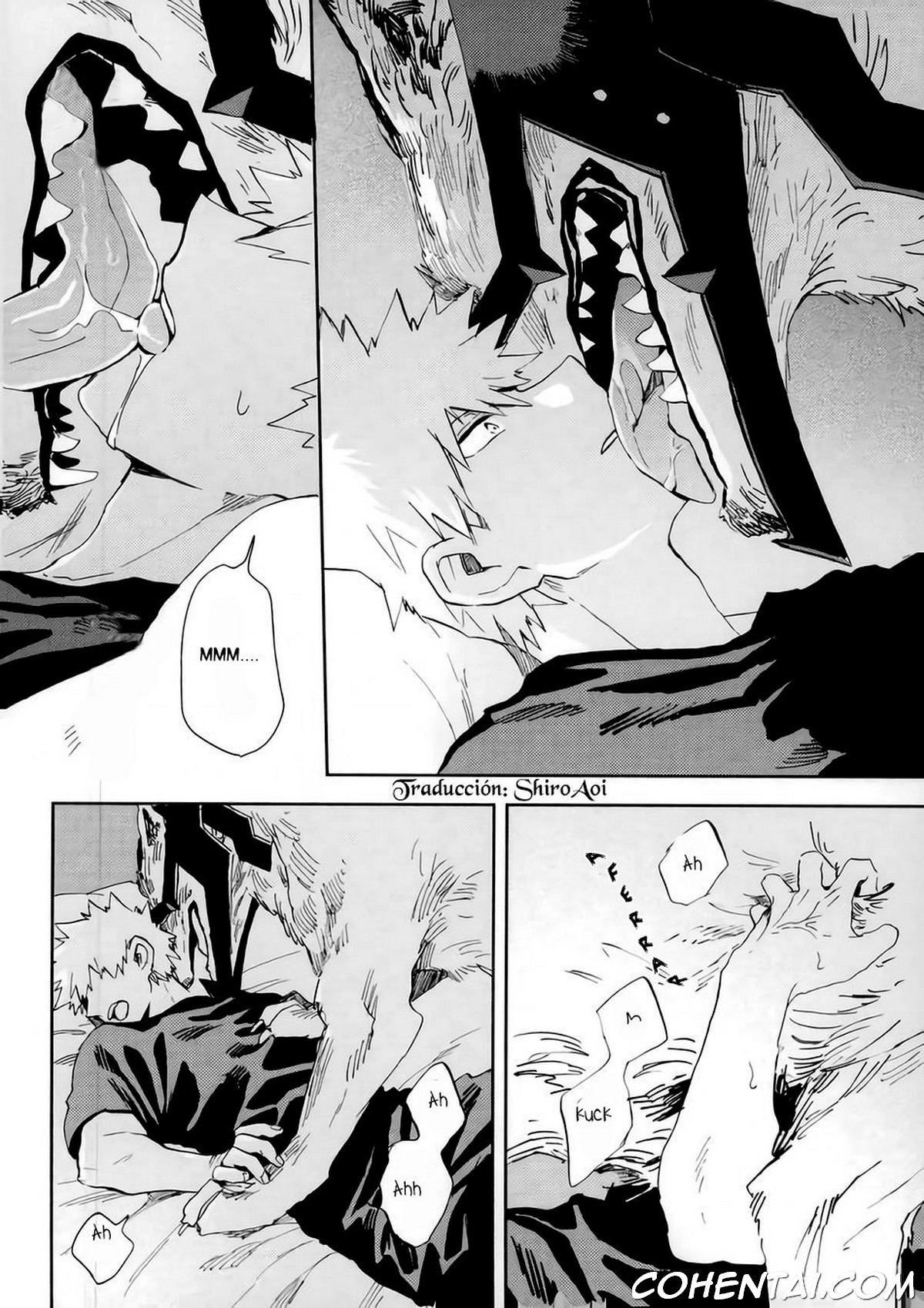 Kedamono yo Iradachi ni Tsume o Fukume (Boku no Hero Academia) xxx comics manga porno doujin hentai español sexo 