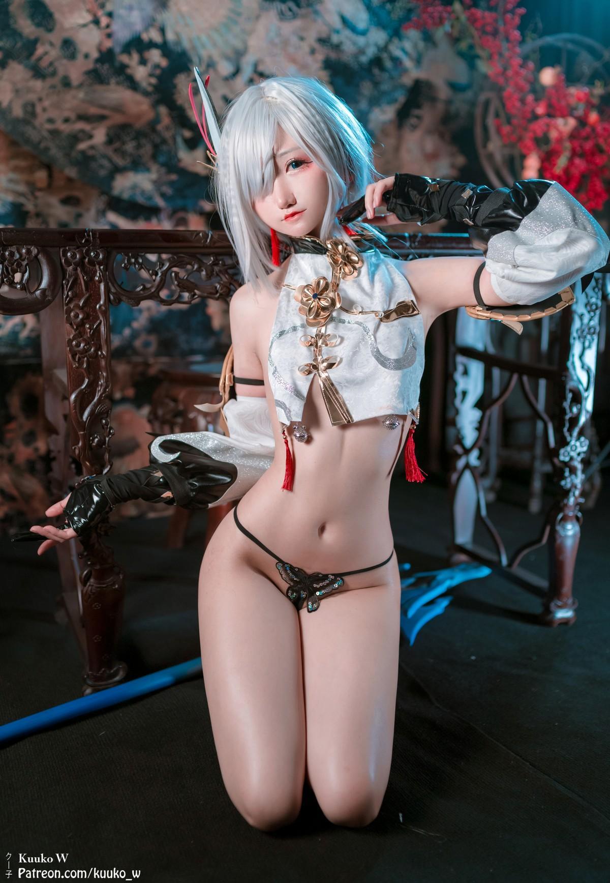 Cosplay KuukoW クー子 Shenhe 申鹤(26)