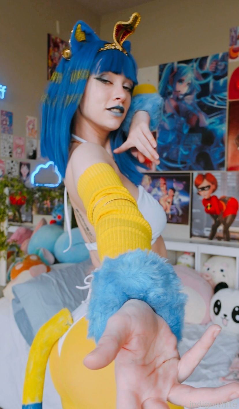 Indigo White - Ankha