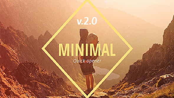 Minimal Opener_V.2 | Special Events - VideoHive 11529484