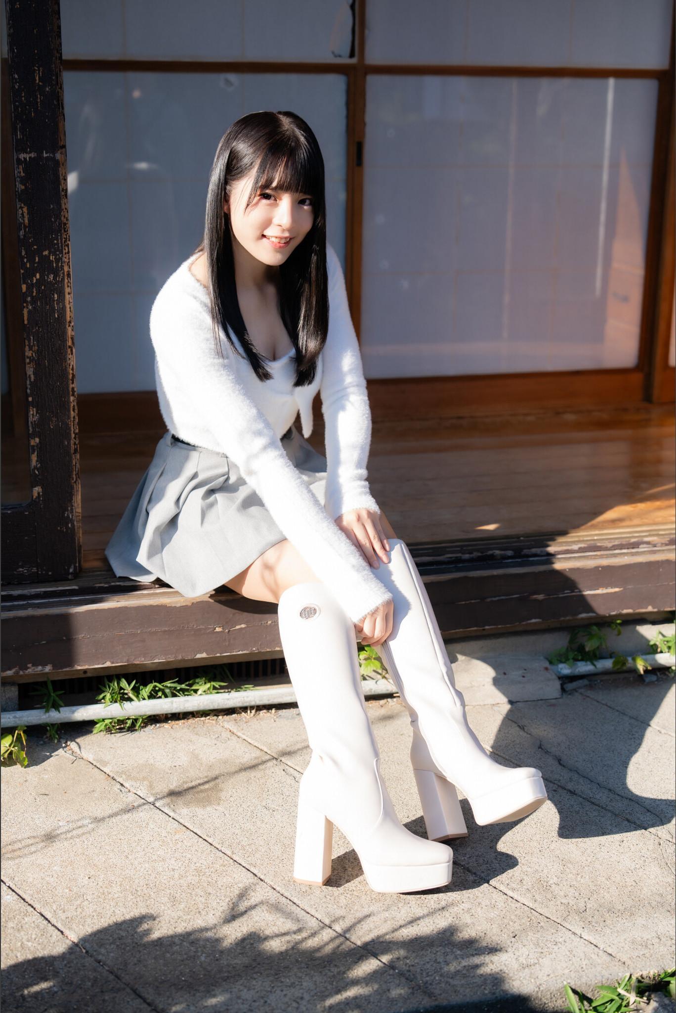 Miyabi Nagano 長野雅, デジタル写真集 グラビアプレス 「帰省」 Set.03(12)