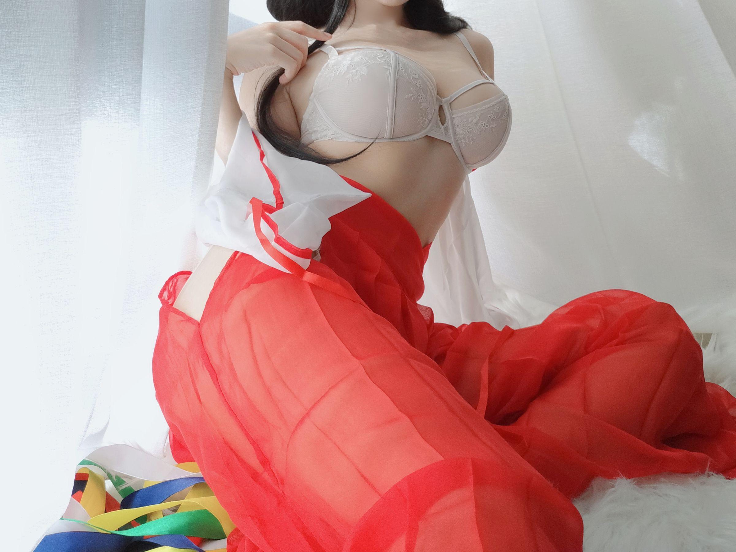[网红COSER写真] 动漫博主小仓千代w – 巫女DLC 套图(20)